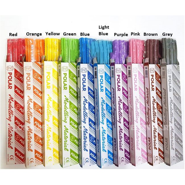 Polar Modelling Material Clay ( Non Toxic ) Lazada