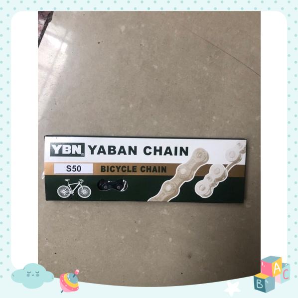 xích sên xe đạp YBN ( dùng líp 7 tầng )