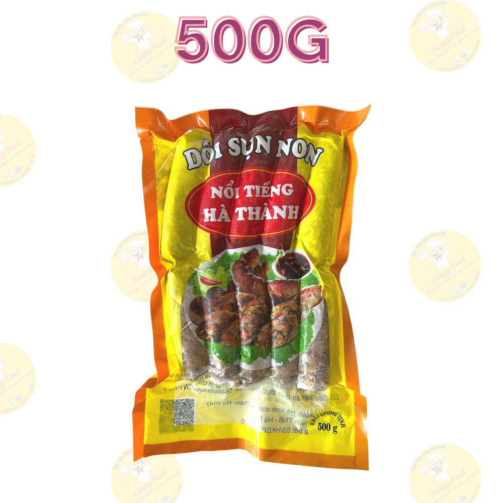 Dồi sụn non haengun 500g – dồi sụn ngon hàn quốc chính hãng – – funnyfood