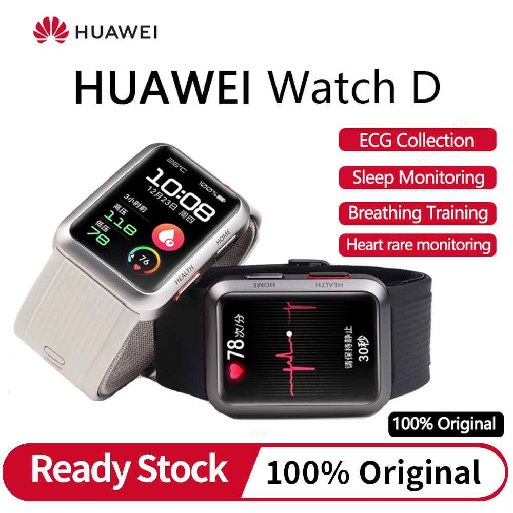 original huawei watch d wrist ecg blood pressure recorder ecg