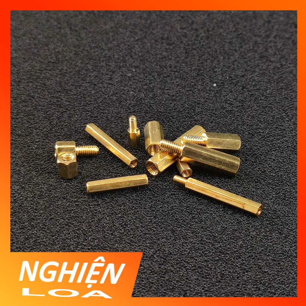 Cọc vít đồng cỡ M2 M3 nhiều kích thước