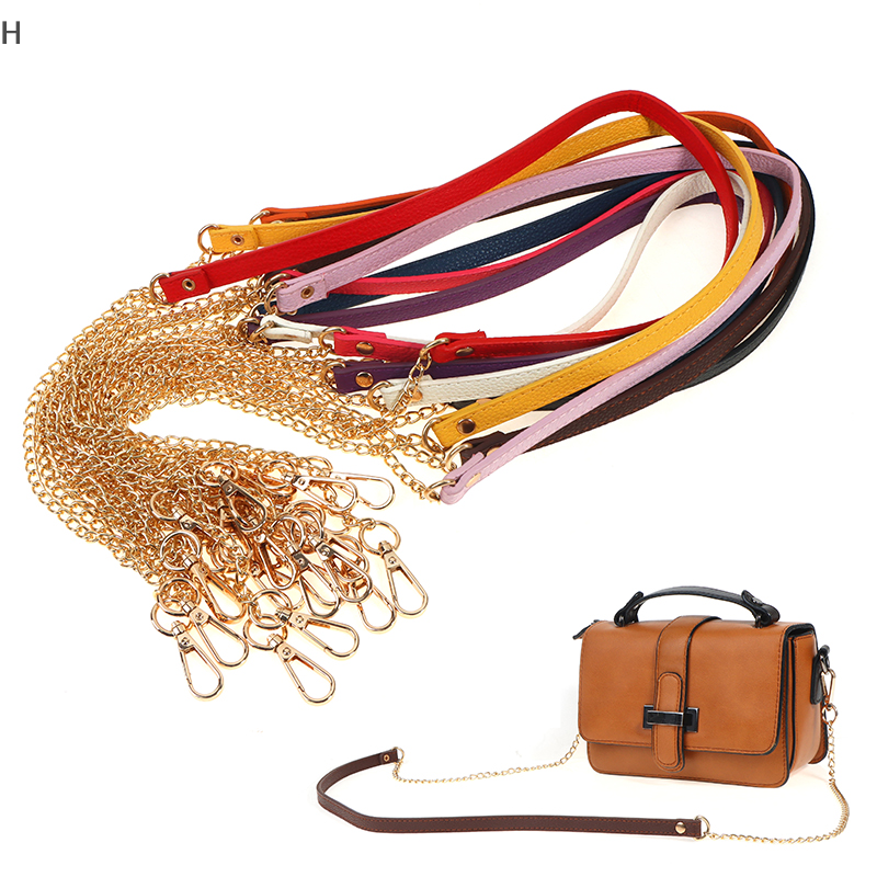 HF 120CM Bag Chain Leather Shoulder Bag Handle Strap Handbags Strap Bag Accessory