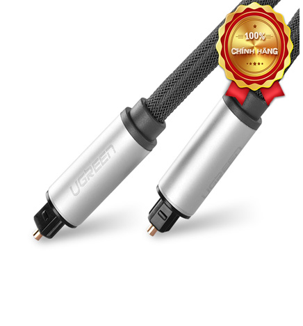 Cáp audio quang (Toslink, Optical) 3m Chính hãng Ugreen 10541
