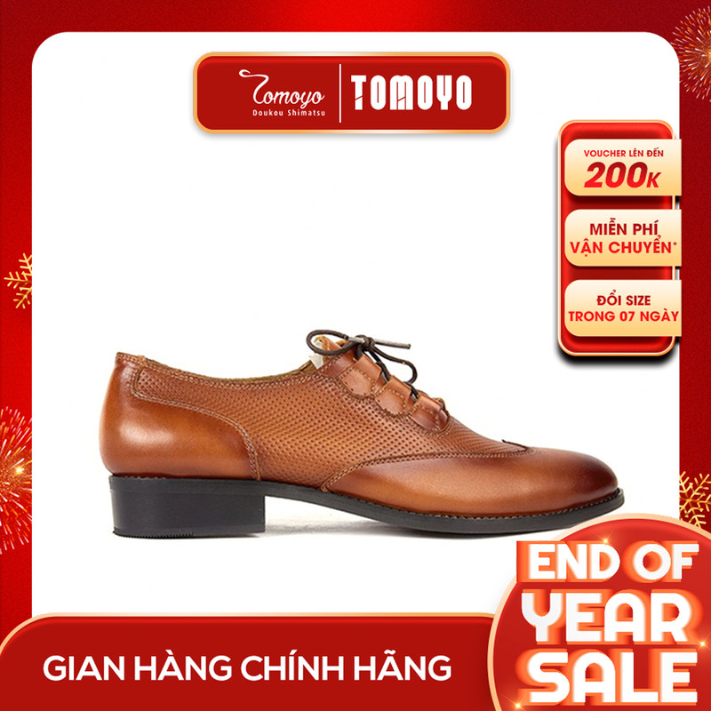SIÊU SALE 7.7 | Giảm 30% đơn 199k - Giày Tây Nam Công Sở Da Bò Tomoyo TMN11603