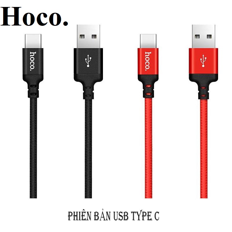 Cáp sạc iphone dài 1m/2m Hoco X14 siêu bền hàng chính hãng