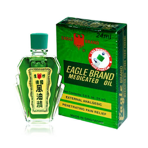 Dầu gió xanh hiệu con ó Eagle Brand Medicated Oil