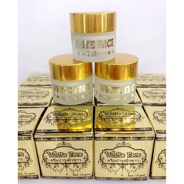 [Sỉ-Rẻ] Kem Siêu Dưỡng Trắng Da Mặt White Face Thái Lan - DC [Lẻ-Sỉ]