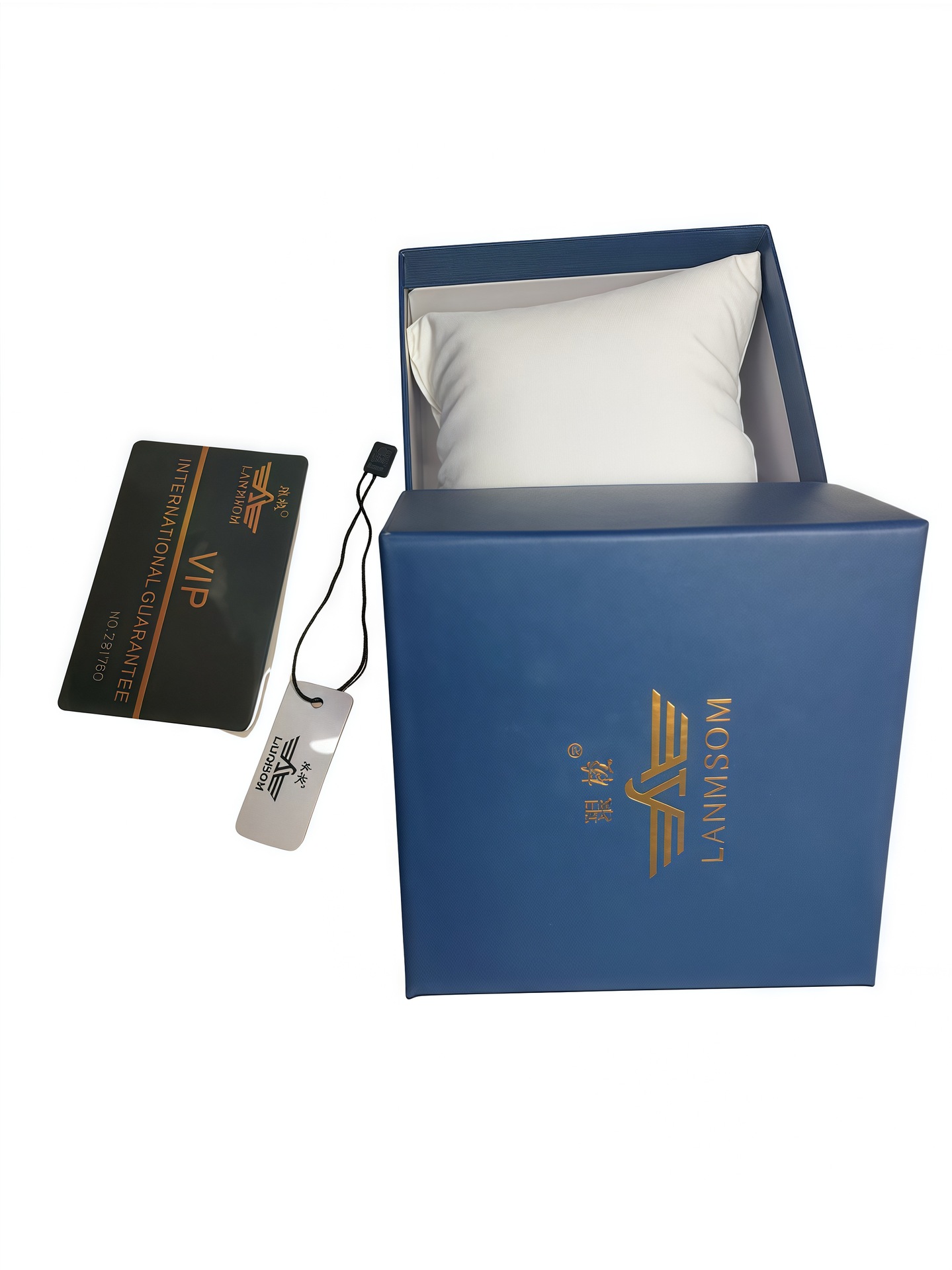 【Exclusive Offer】LANMSOM Men's Watch - Dual Date Fashion Business Simple Quartz Watch (Non-Mechanical) with Steel Strap.