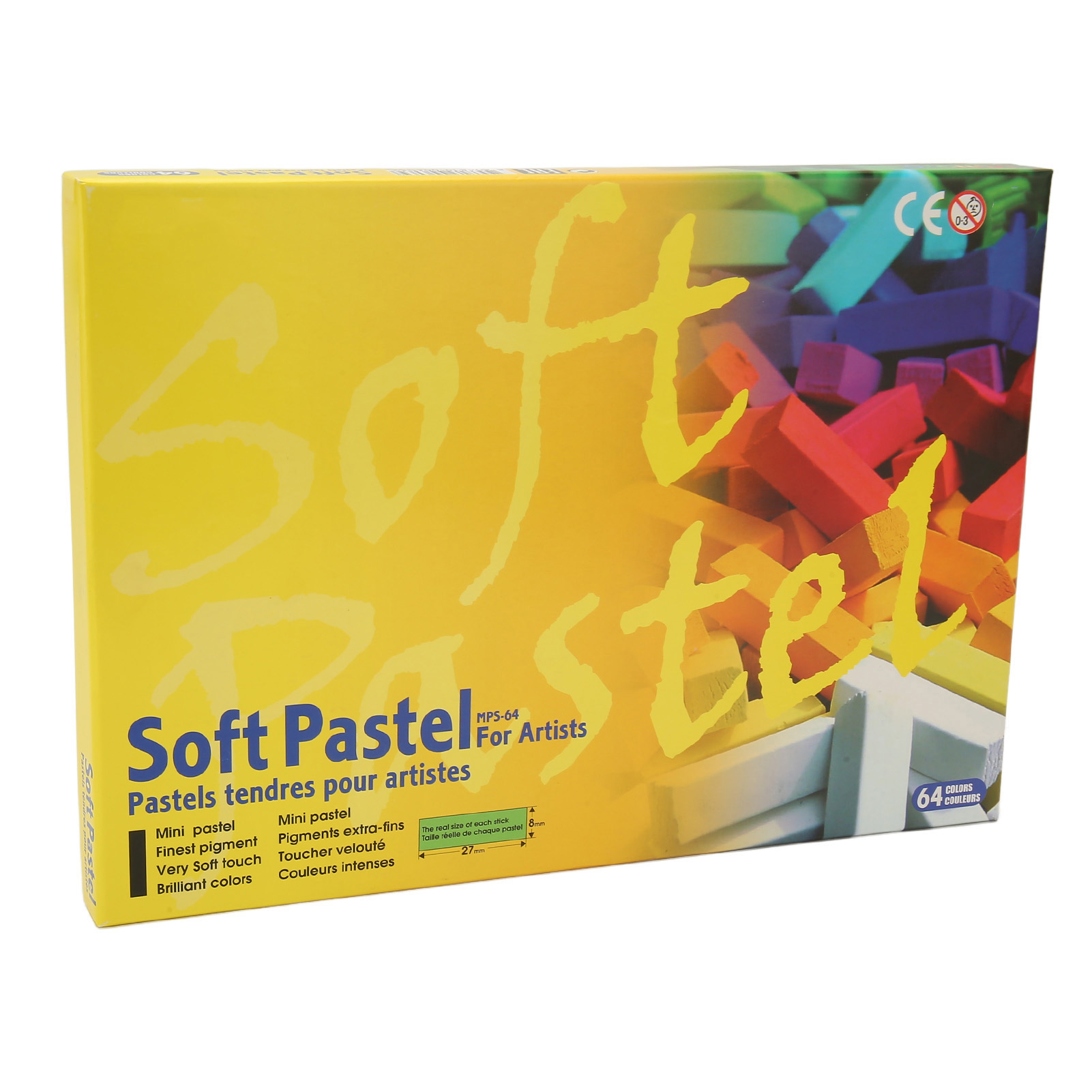Soft Pastels Set of 64 – Pastel Kit with Blending Philippines