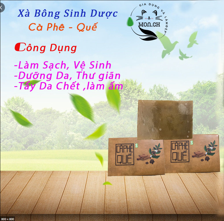 Xà Bông Sinh Dược/ Xà Bông Thảo Dược (Tặng kèm túi lưới)