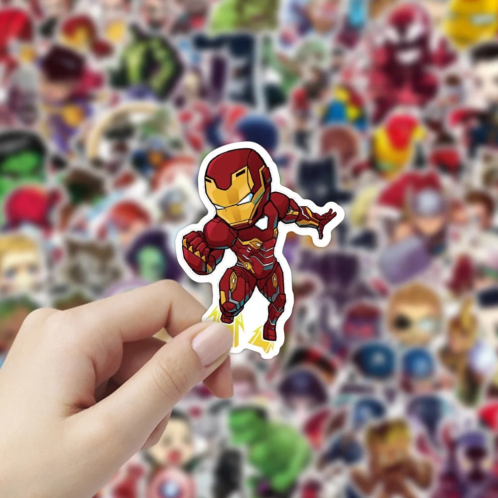 10/30/50/100PCS%20Disney%20Marvel%20The%20Avengers%20Cute%20Super%20Hero%20Cartoon%20Stickers%20Graffiti%20Decals%20Laptop%20Car%20Bike%20Toy%20Sticker%20for%20Kids%20-%20Image%209