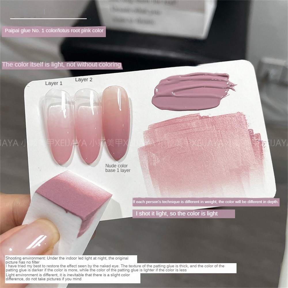 Sơn nén dặm ombre sơn gel đặc XEIJAYI sơn ombre móng nail
