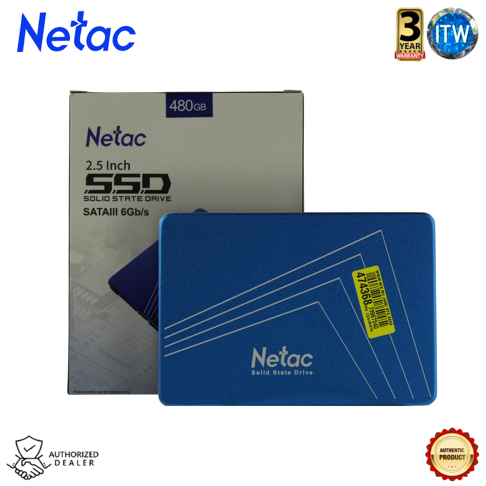 Netac N535S SATA III Nand Flash SSD - Reliable Solid State Drive (120GB ...