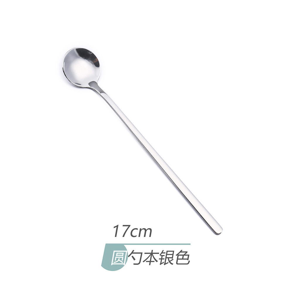 Muỗng cà phê, thìa cà phê inox các cỡ 13-15-17cm (muỗng tròn/muỗng xẻng)