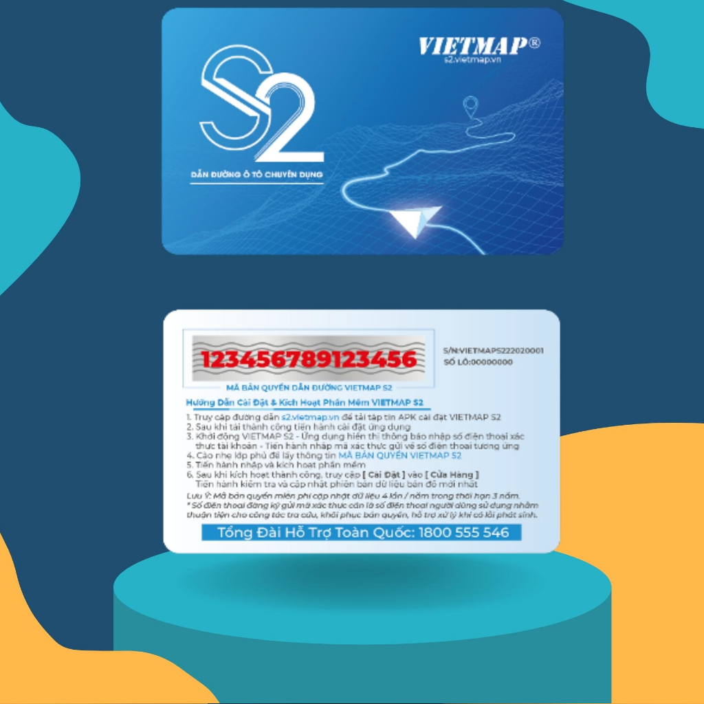 Phần Mềm Bản Quyền Vietmap S2