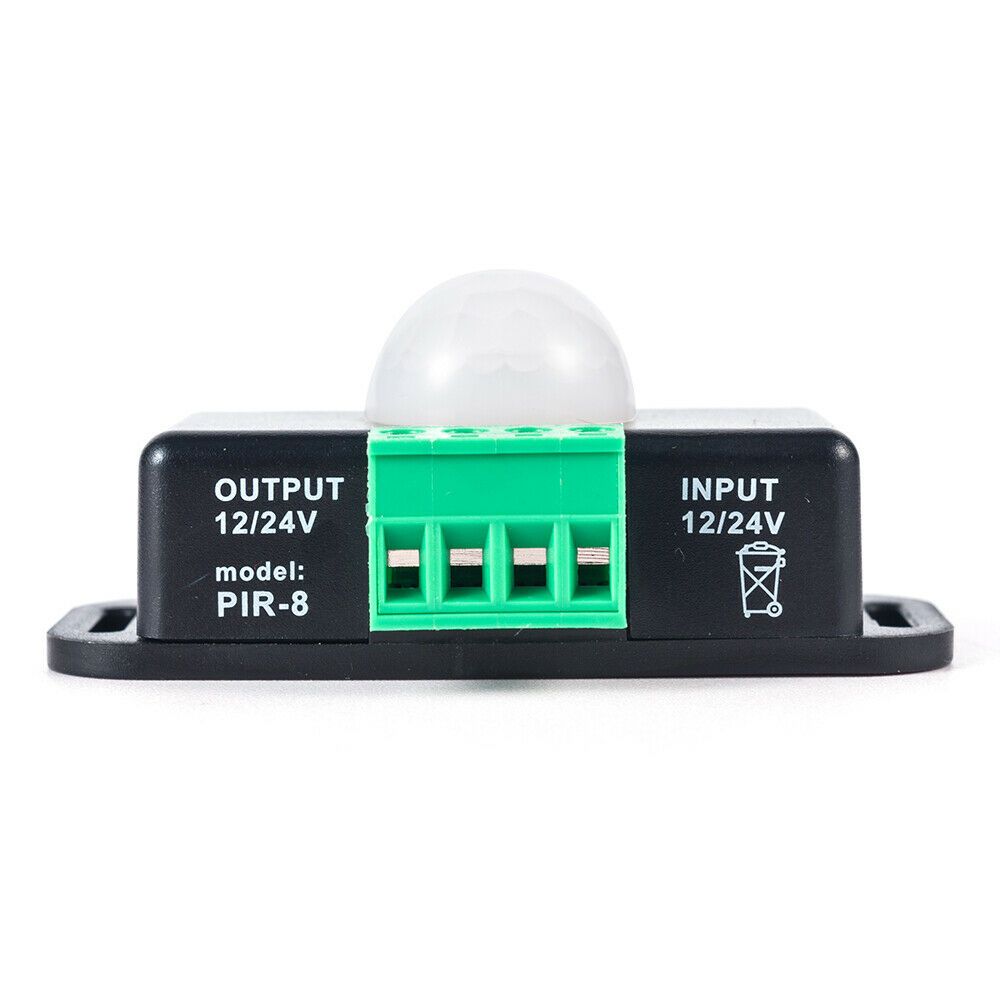CLARINEJI Durable Electrical Infrared 8A DC 12V-24V Switch For LED Light Strip Sensor Body Auto