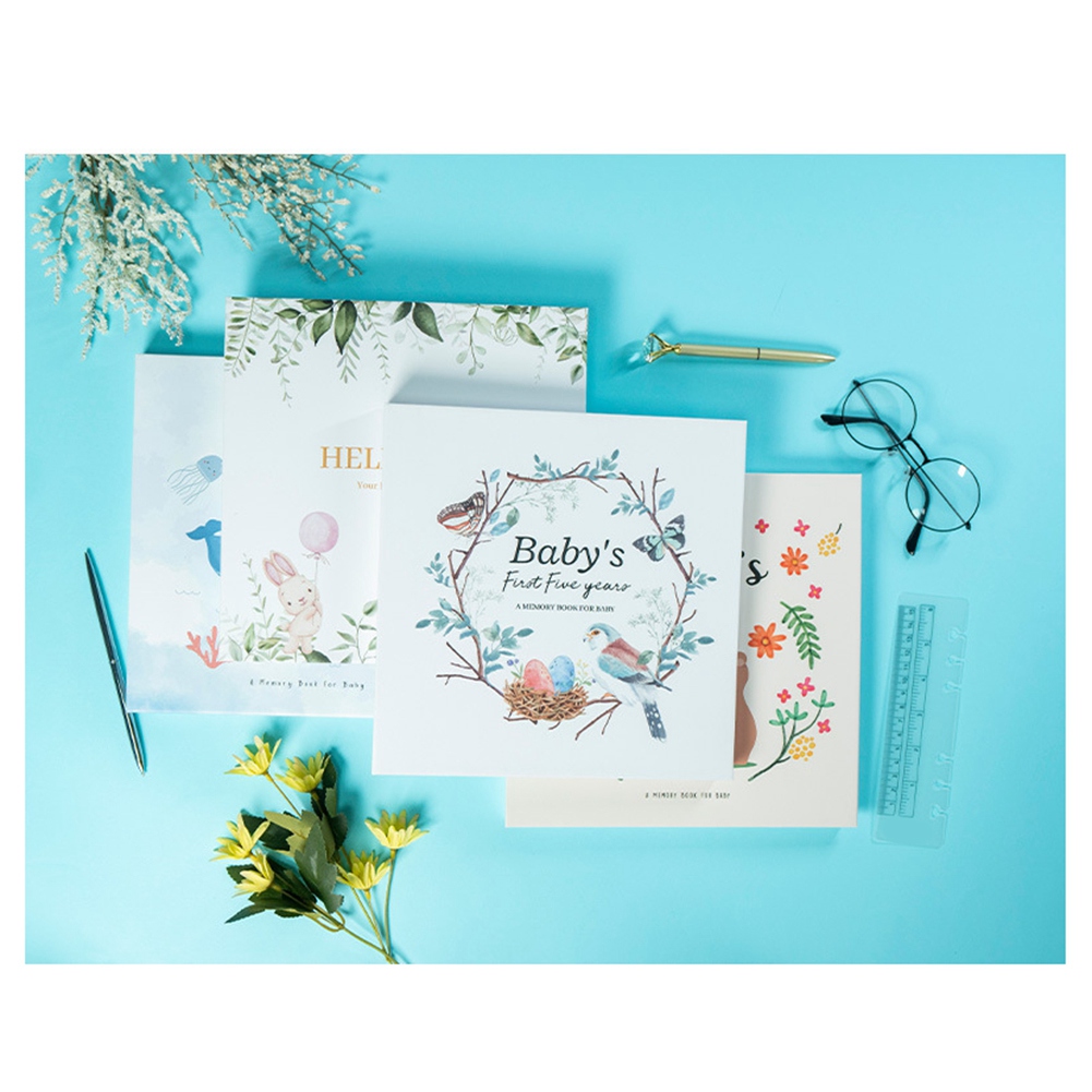 Baby%20Memory%20Book%20Scrapbook%20Photo%20Album%20Pregnancy%20Diary%20Cute%20Animal%20Keepsake%20Record%20Growth%20Journal%20Hand%20Account%20High%20Guality%20C%20-%20Image%204