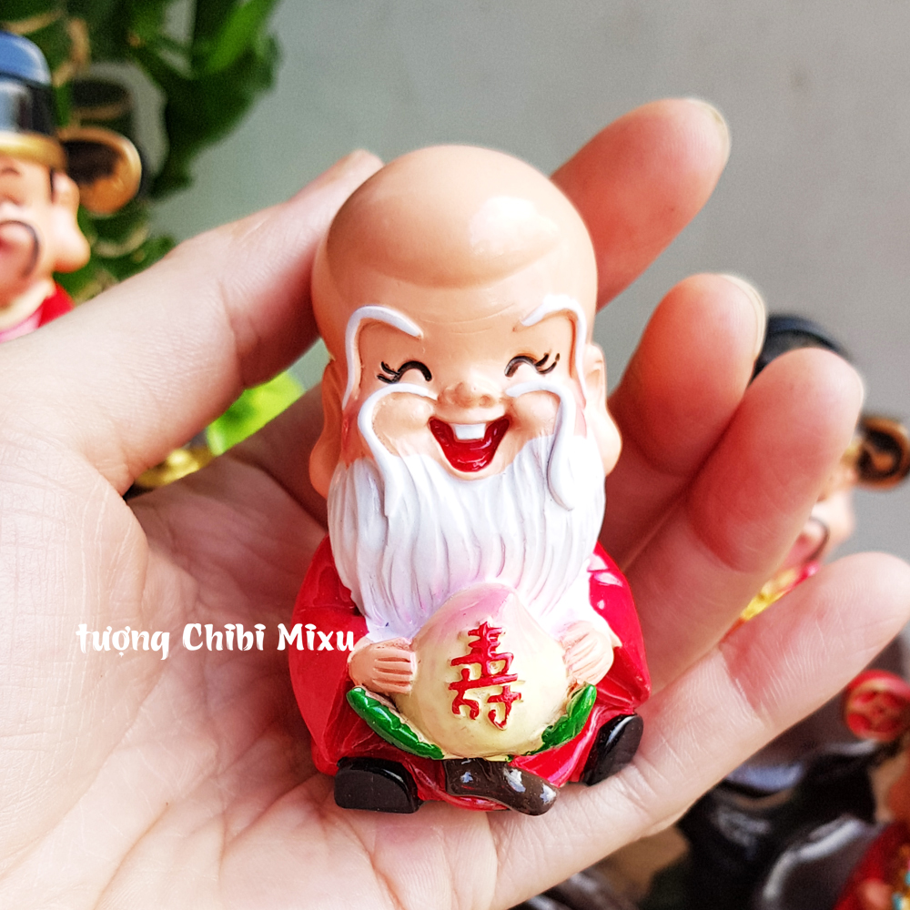 Bộ 05 tượng chibi Ngũ Phúc mẫu mới size 7cm