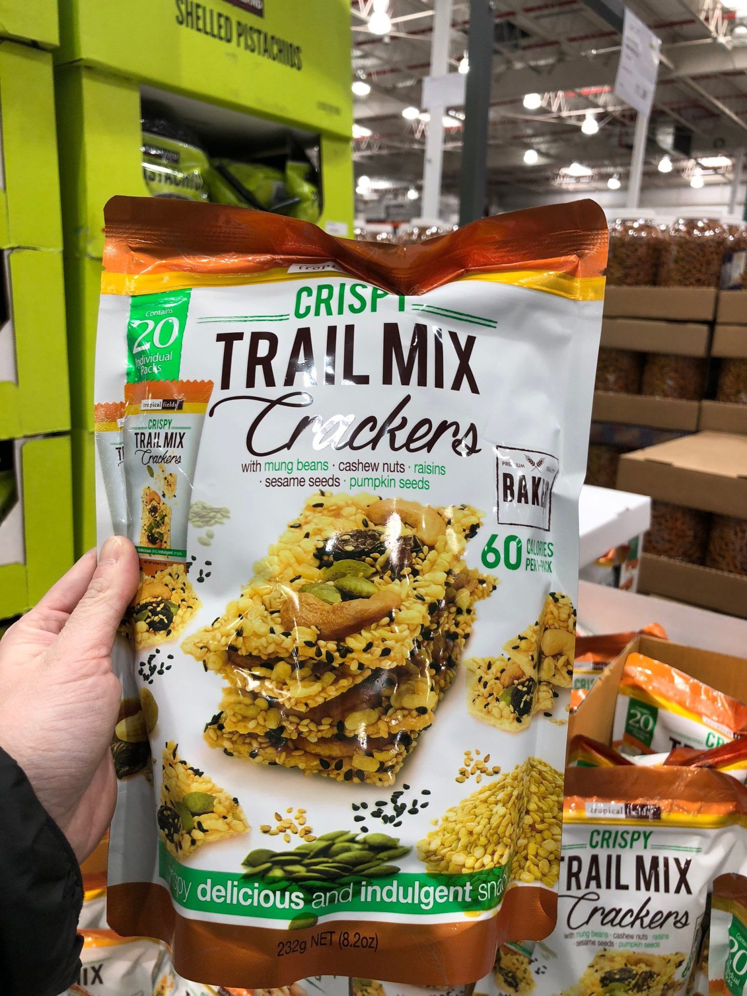 Bánh Crispy Trail Mix Crackers