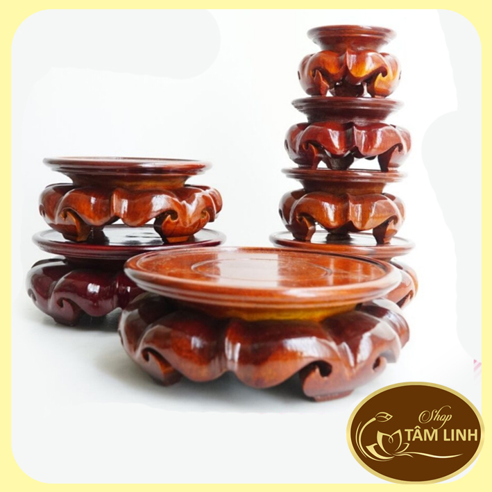 Đôn Gỗ - Đế Gỗ tròn đặt tượng thờ - Nhiều cỡ GIÁ RẺ