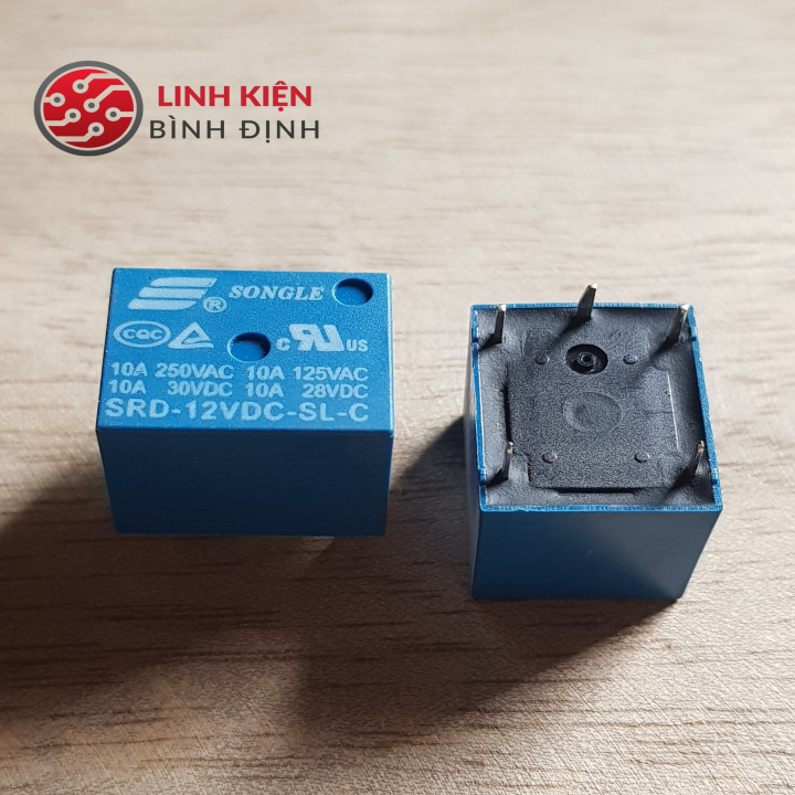Bộ 5 relay 12v 5 chân
