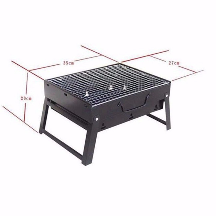 [GIÁ RẺ VÔ ĐỊCH] Bếp Nướng Than Hoa Vuông Xếp Gọn