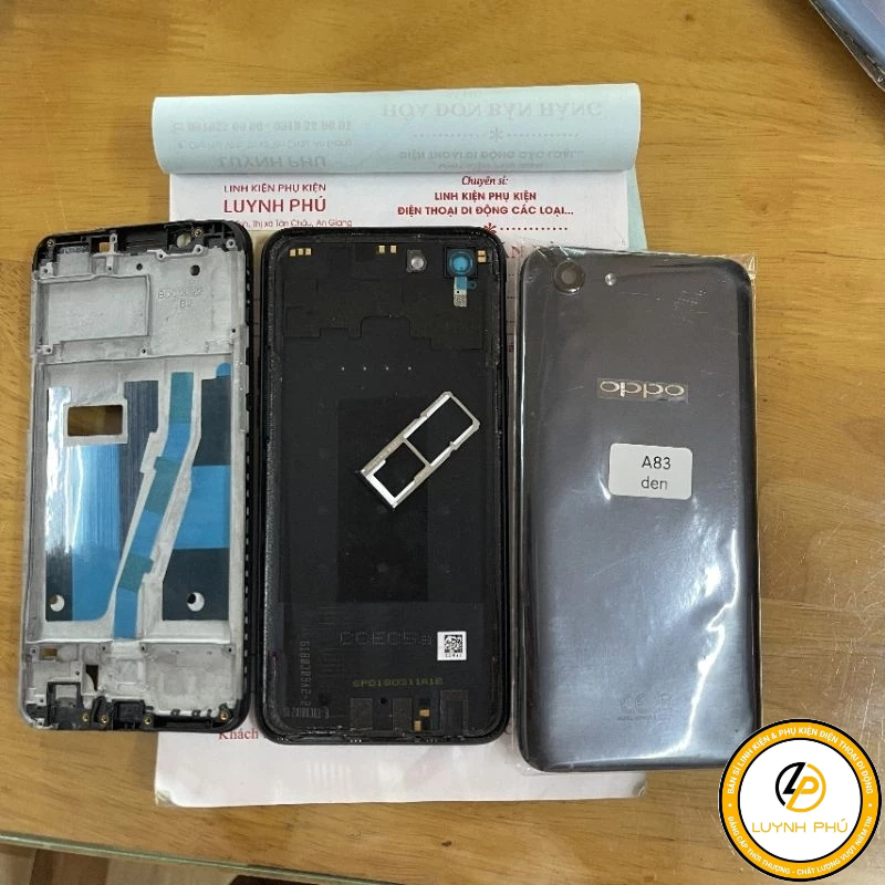 Vỏ oppo A83 có khay sim khung sườn
