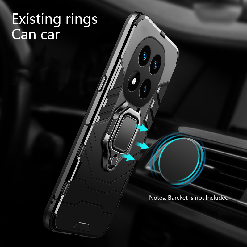 Phone case Xiaomi Poco X7 Pro Shockproof Armor Stand with Holder Car adsorb Ring Back Cover Poco X7 Case.
