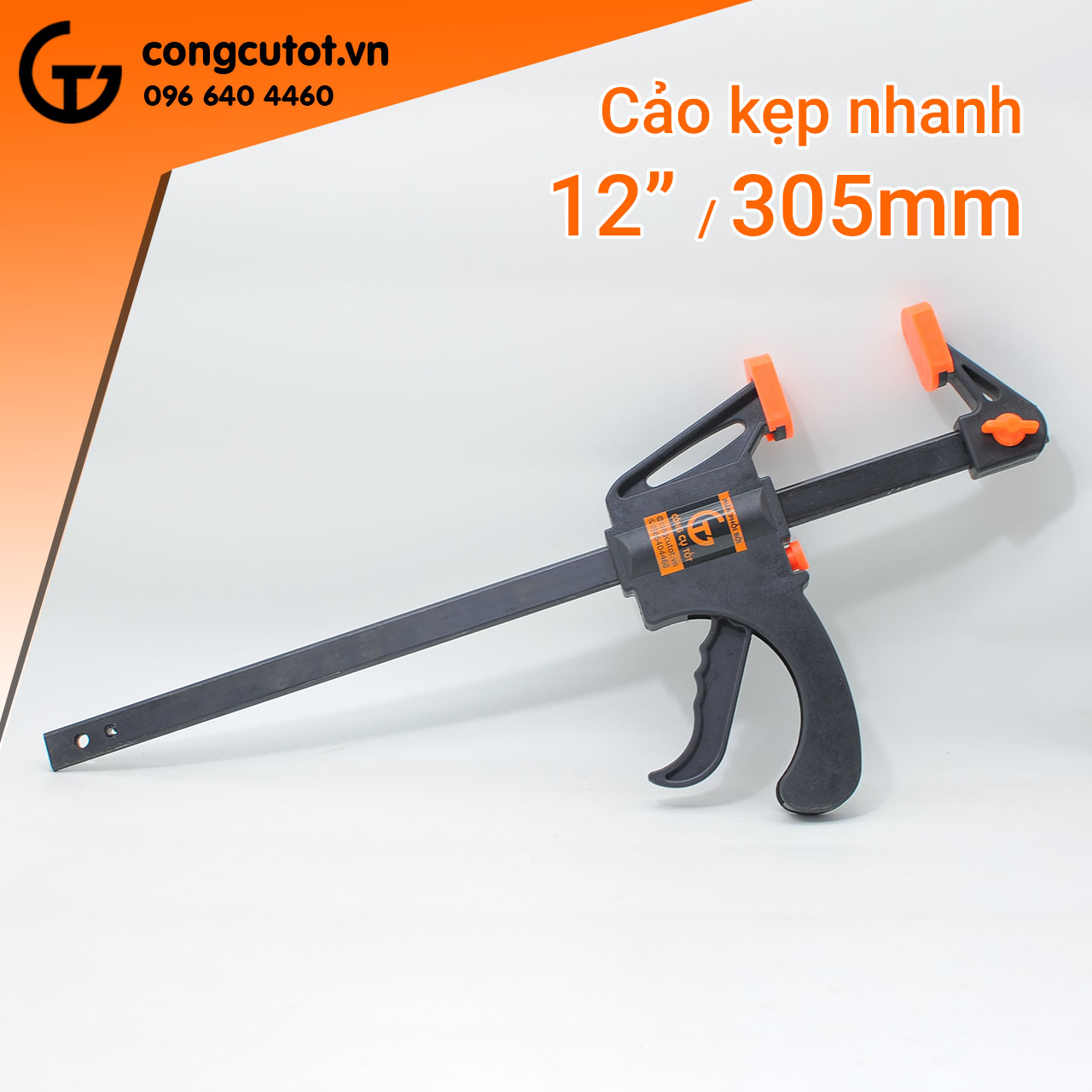 Cảo kẹp nhanh size tùy chọn 6 - 36inch