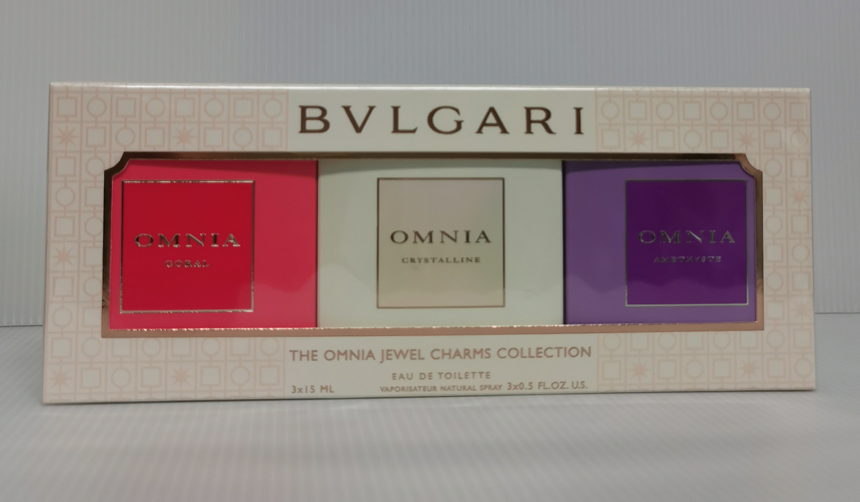 Bvlgari THE OMNIA JEWEL CHARMS COLLECTION 3x15ml [GIFT SET 