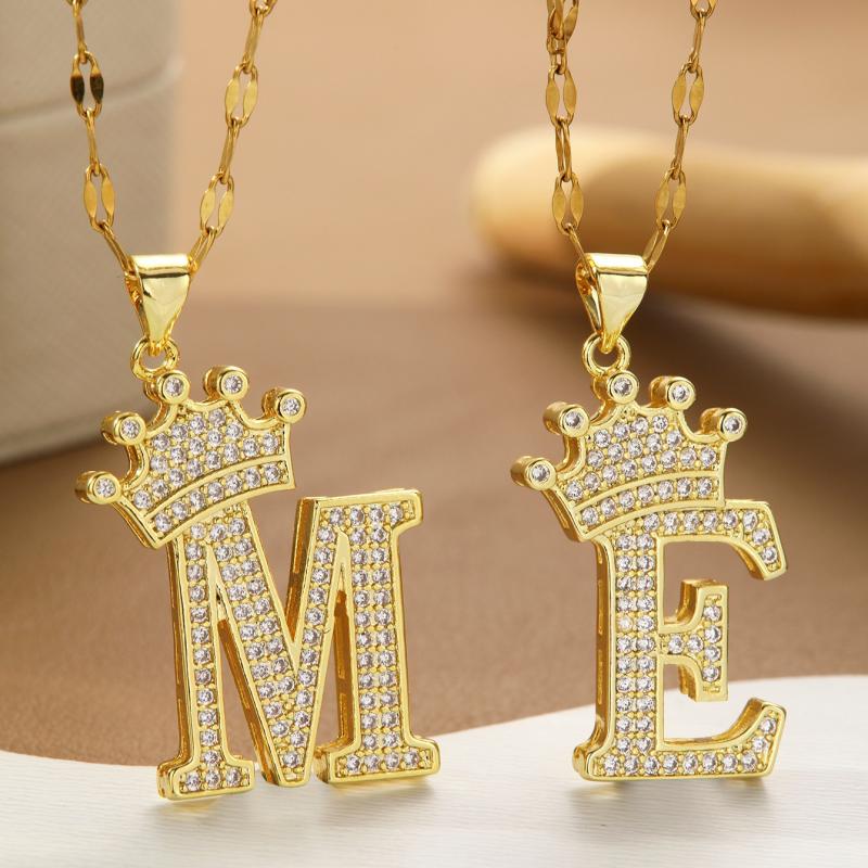 %E3%80%90Hot%20demand%E3%80%91Fashion%20Luxury%20A-Z%20Crown%20Alphabet%20Pendant%20Chain%20Necklace%20Punk%20Style%20Lucky%20Initia%20Super%20Baby%20-%20Image%204