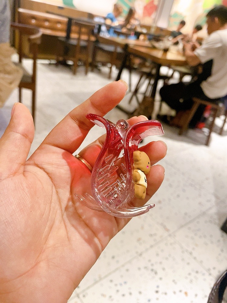 KẸP 5 RĂNG MÀU ( HÌNH GẤU CU TE )