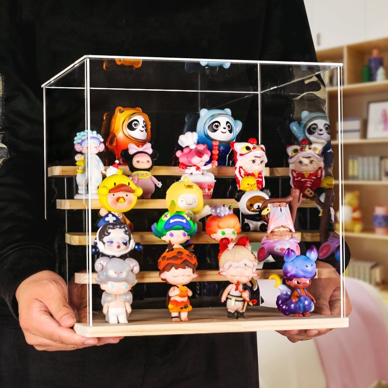 Acrylic Cabinet For Stuffed Toys Acrylic Storage Box Display