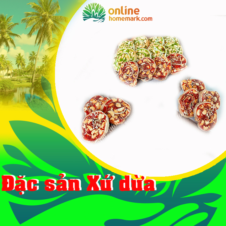 [1Kg]Kẹo chuối cuộn đậu phộng mix- đồ ăn vặt