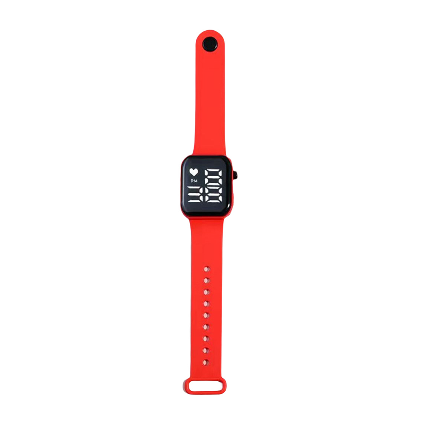 Wrist Watch Touch Control LED Digital Display Square Dial Portable Precise Time Silicone Band Multi-function Kids Electronic Watch Kids Gift