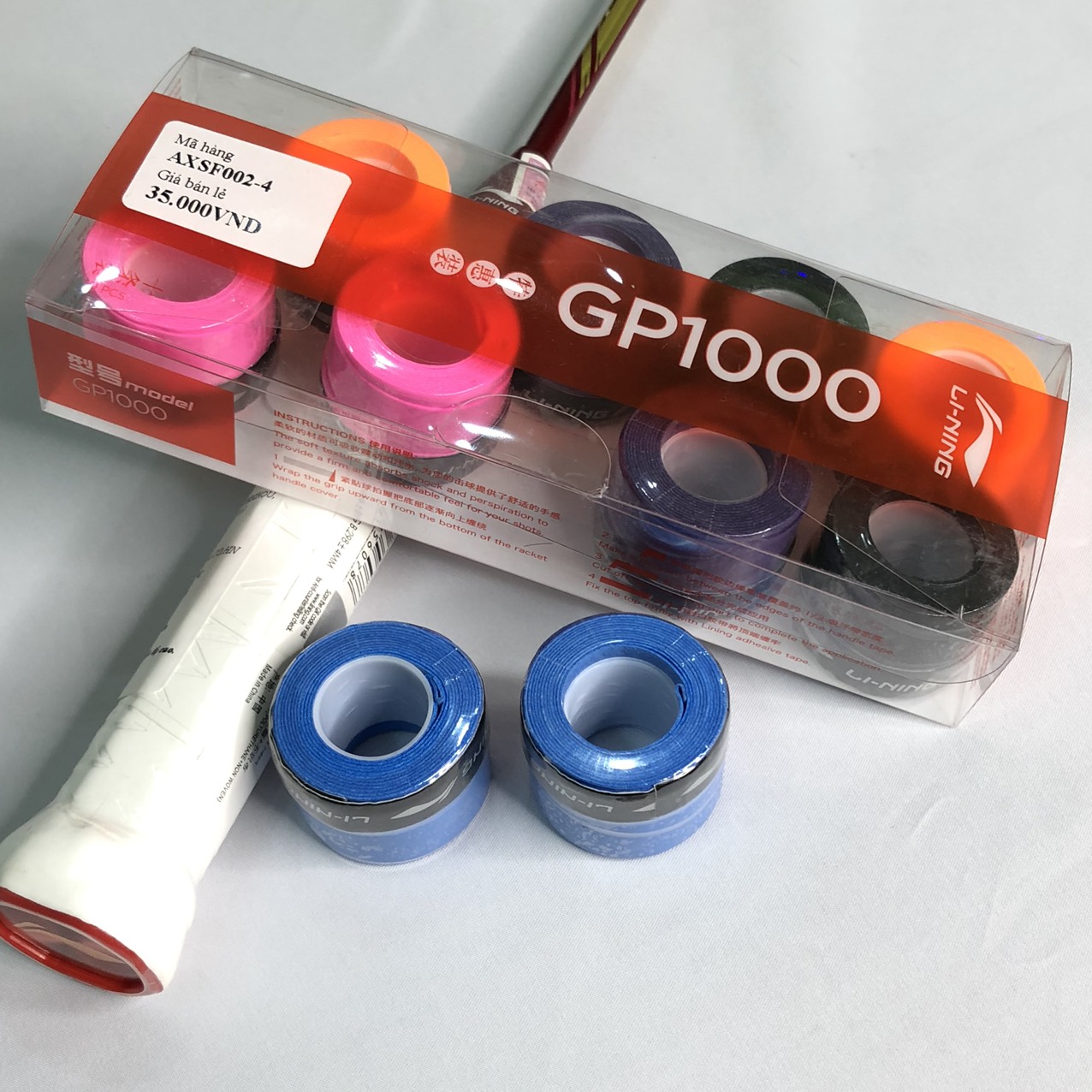 1 Chiếc quấn Cán Vợt Cầu Lông Li-Ning GP1000 [ Hàng Chính Hãng ]