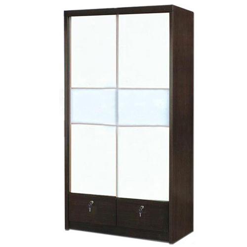 [Furniture Amart] Sliding wardrobe 2 Door with drawers lock