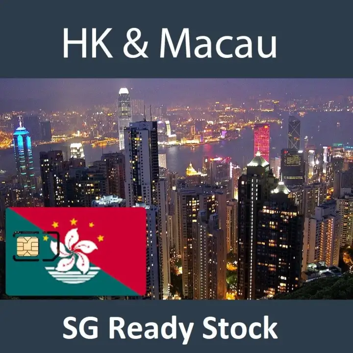 No Expiry Date Hongkong China Singapore Malaysia Indonesia Thailand Vietnam Macau Prepaid Sim Card Data Roaming Worldwide Support Lazada Singapore