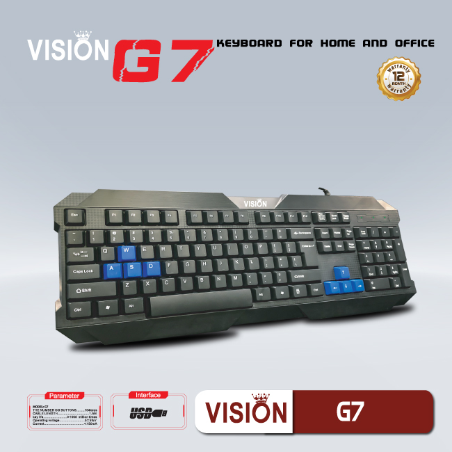 [HCM]BÀN PHÍM VISION G7