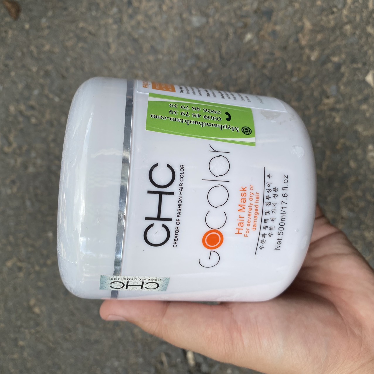 Dầu hấp phục hồi trẻ hóa tóc chc gocolor hair mask 500ml