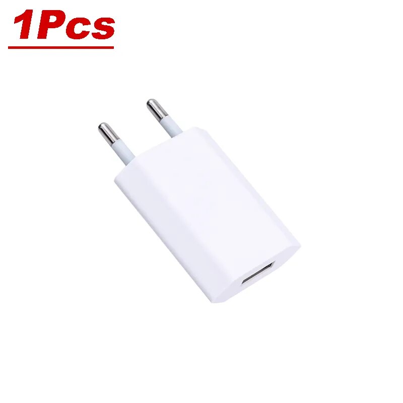 Universal 5V 1A EU Plug USB Wall Phone Charger For iPhone Sumsang Power Universal Travelling Adapter