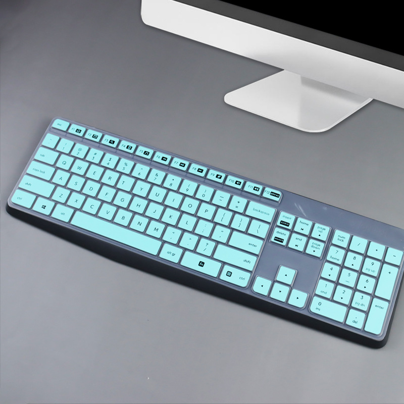 Suitable for Logitech MK235 K375S desktop computer keyboard membrane concave convex silicone full coverage dustproof K375. 