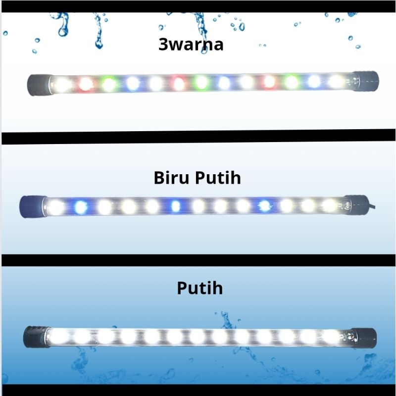 Lampu Celup Led Aquarium ARMADA T4 2LED AM Z20