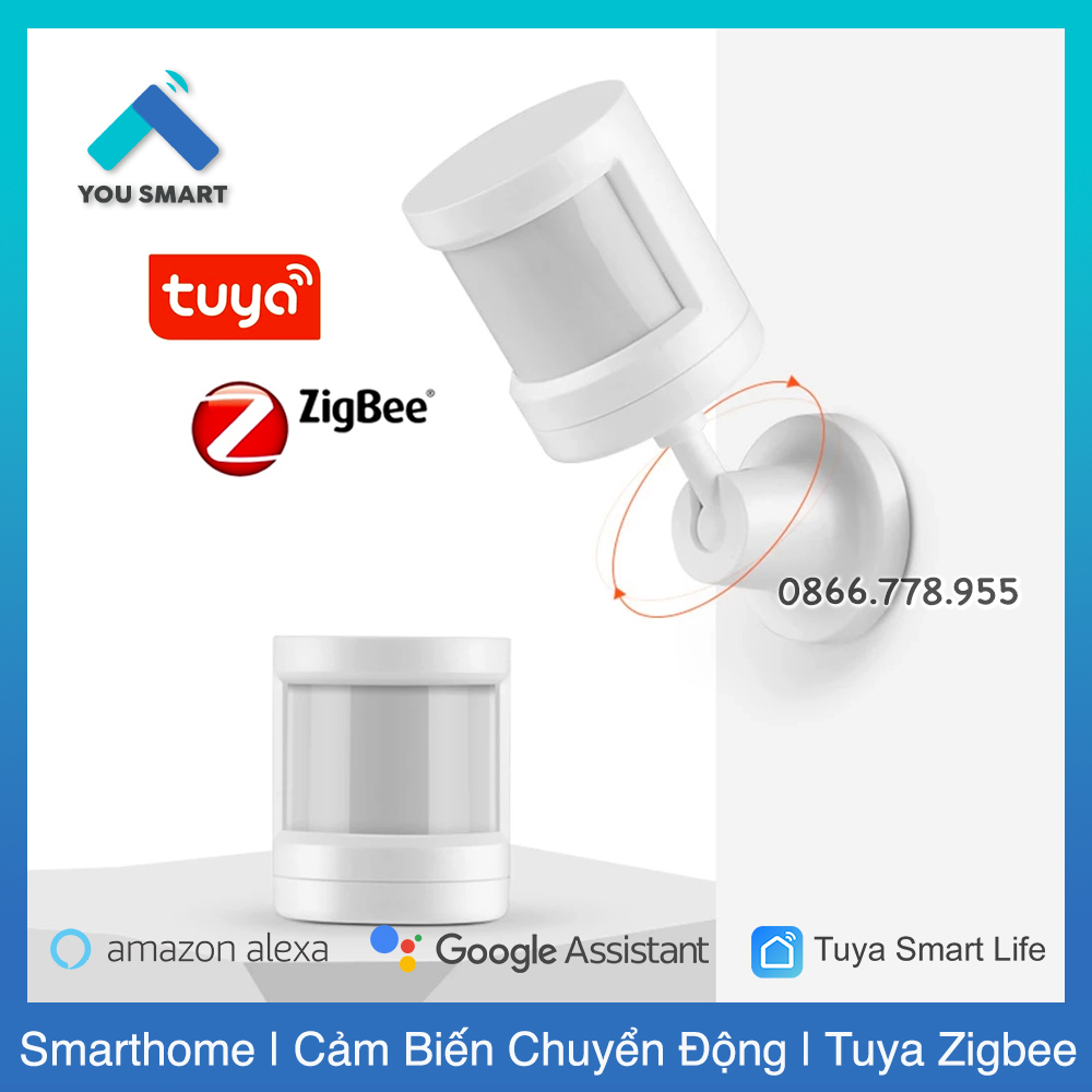 Cảm Biến Chuyển Động Zigbee - Tuya Smartlife (Bảo Hành 6 Tháng).