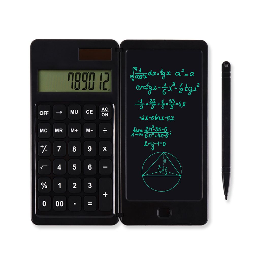 FDGFGG Dual Power Battery Foldable Ultrathin Student Stationery Lcd