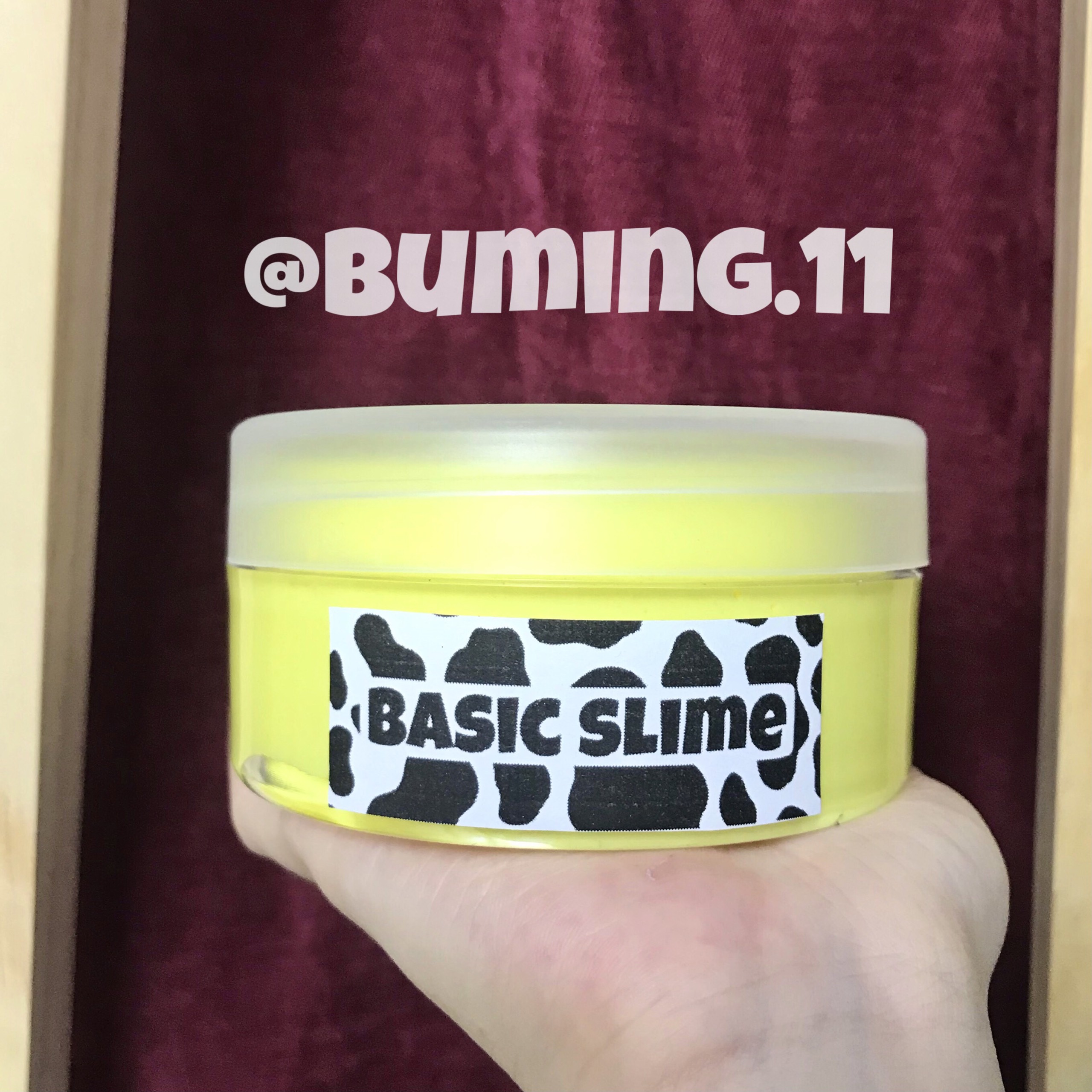 Slime Basic Màu Vàng