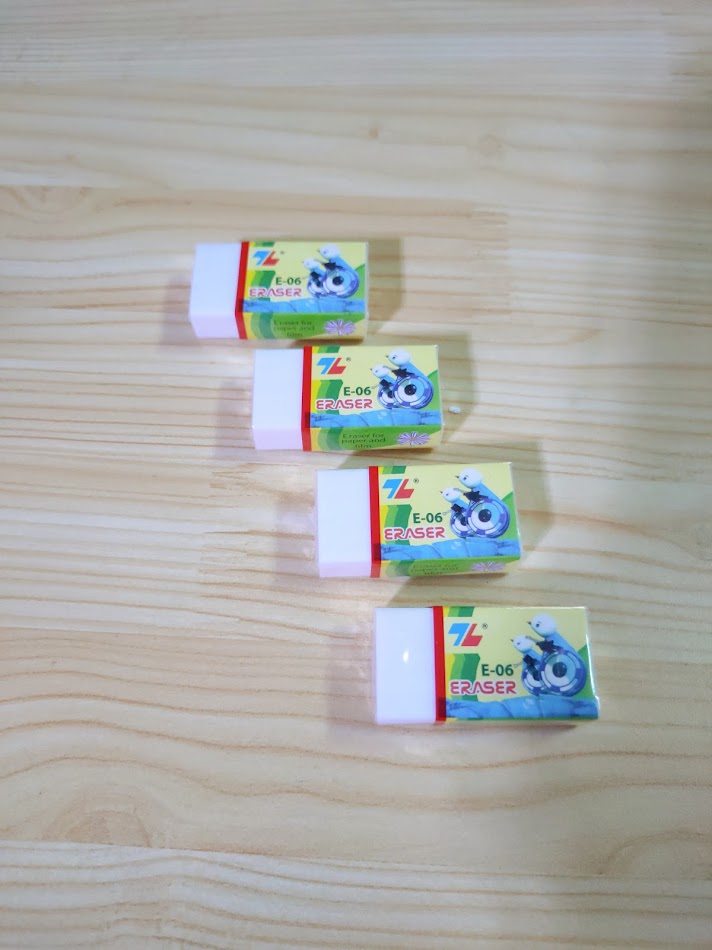 CỤC Gôm tẩy xóa mực bút chì Thiên Long E-06 ( 1 cục )