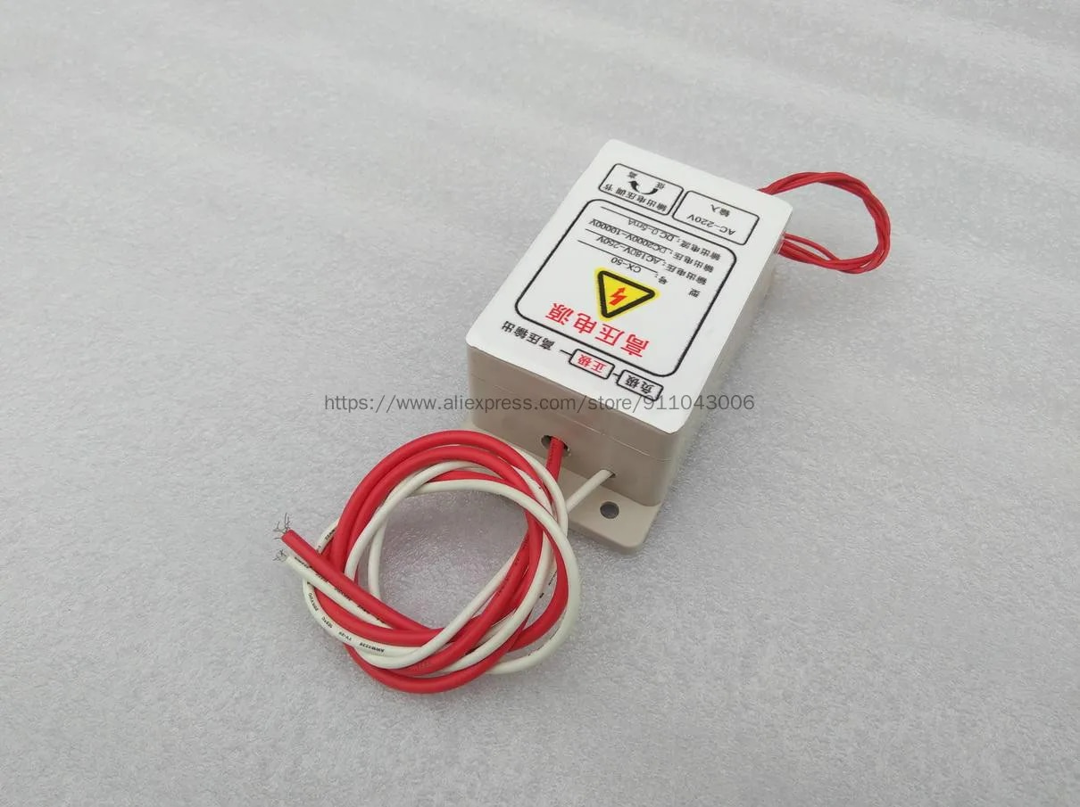 【Hot New Release】 220v High-Voltage Electrostatic Generator Power Supply Air Purifier 10000v Output.