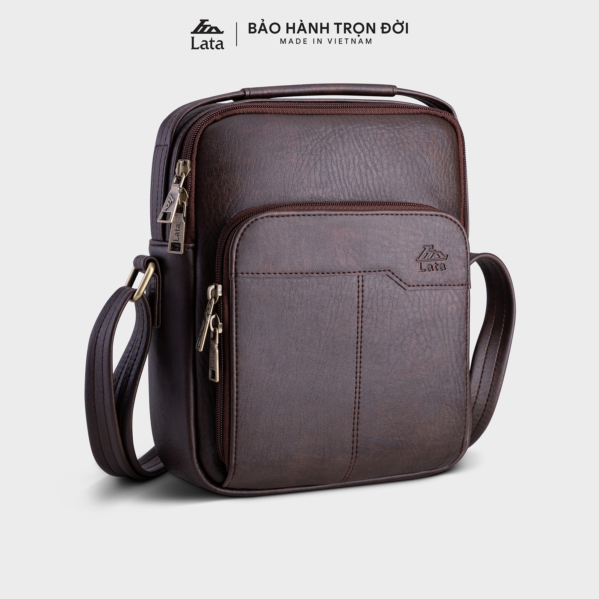 Lata Bag (Men's Office Fashion - Leather Crossbody Bag Tn22)