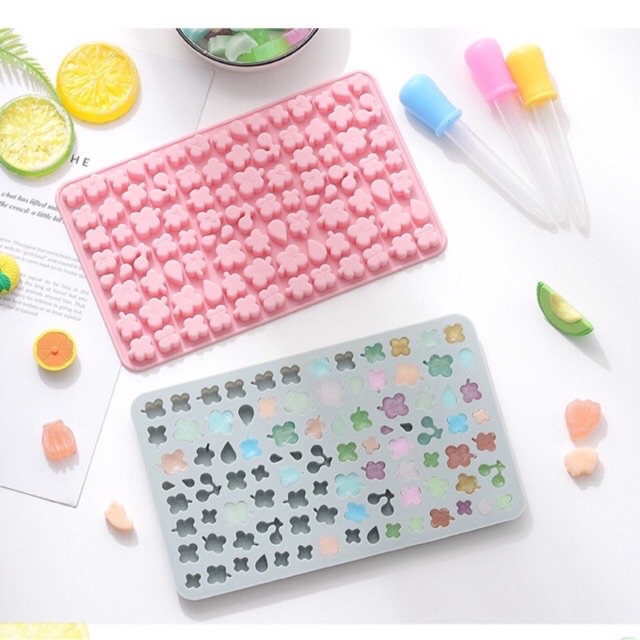 Khuôn silicon cỏ 3 lá